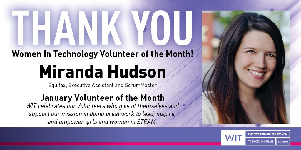 Volunteer Spotlight Miranda Hudson