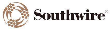 Southwire logo with a circular, abstract wire design in brown on the left and the word Southwire in black text on the right.